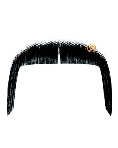 Fu Manchu | Human Hair Moustache | by Sepia Costume Wigs