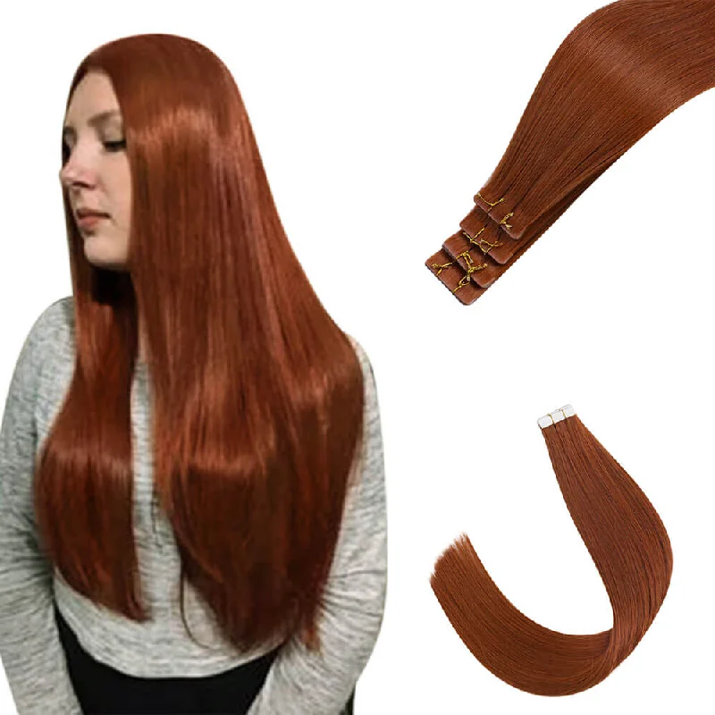 Invisible Human Hair Bundle Vivien 100% Virgin Genius Weft Extensions #33