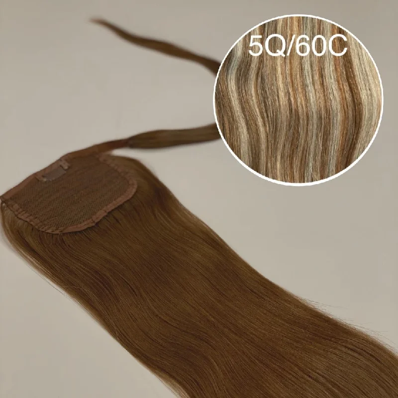 Hair Ponytail Color _2H/60C GVA hair_Luxury line