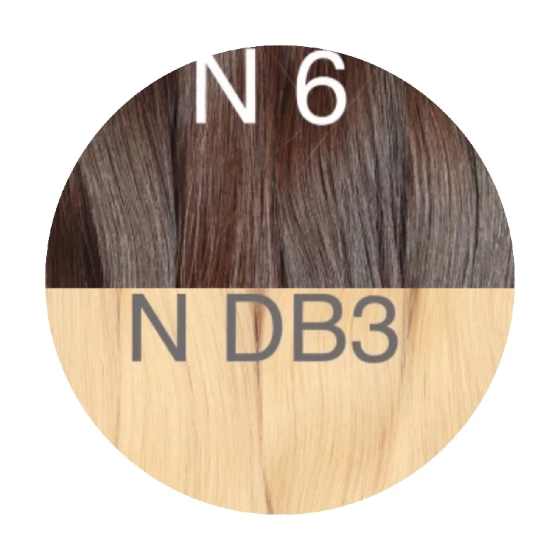 Hair Ponytail Color _6/DB3 GVA hair_One donor line