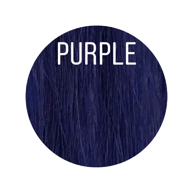 Hair Ponytail Color PURPLE GVA hair_One donor line