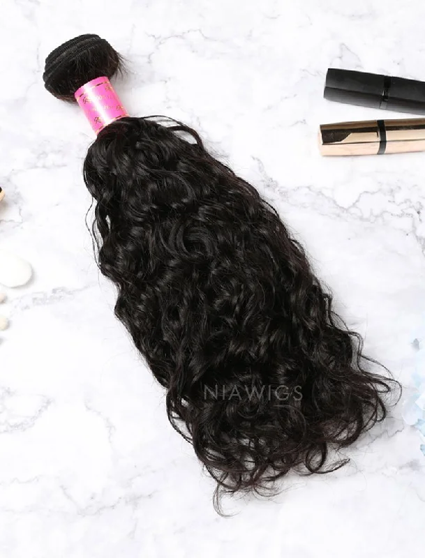 Hair Weft Bundles Natural Color Brazilian Natural Curly Human Hair