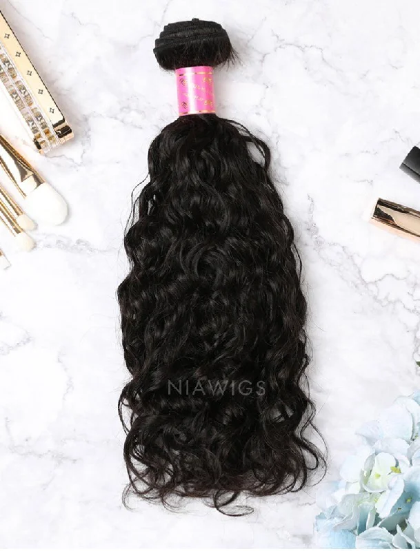 Hair Weft Bundles Natural Color Brazilian Natural Curly Human Hair