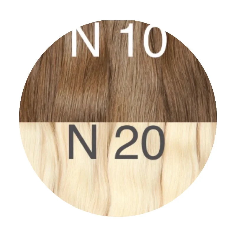 Hair Wefts Hand tied / Bundles Color _10/20 GVA hair_One donor line