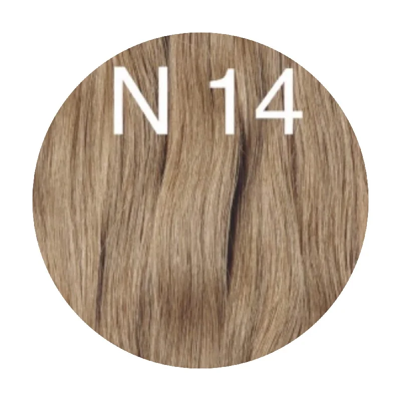 Hair Wefts Hand tied / Bundles Color 14 GVA hair_One donor line