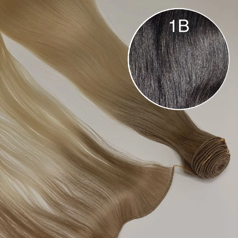 Hair Wefts Hand tied / Bundles Color 1B GVA hair_Luxury line