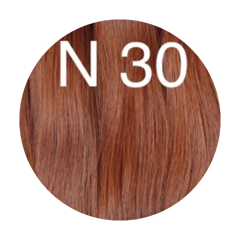 Hair Wefts Hand tied / Bundles Color 30 GVA hair_One donor line