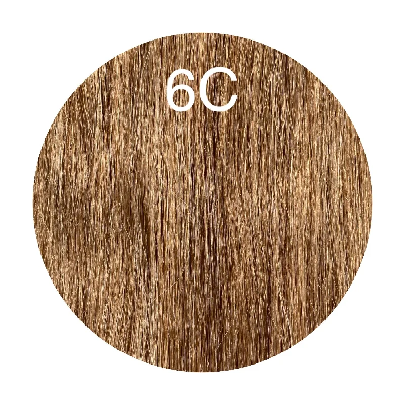 Hair Wefts Hand tied / Bundles Color 6C GVA hair_Luxury line