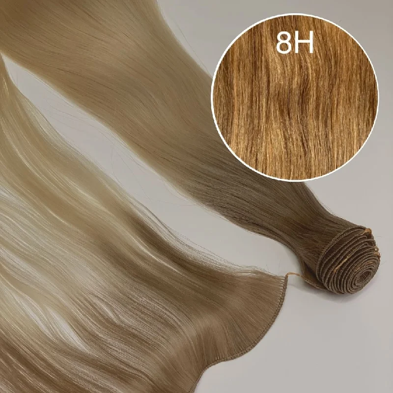 Hair Wefts Hand tied / Bundles Color 8H GVA hair_Luxury line