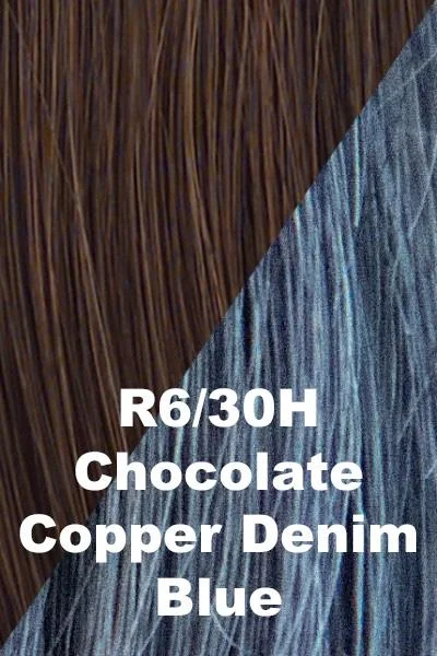 Chocolate Copper (R6/30H)-Denim Blue