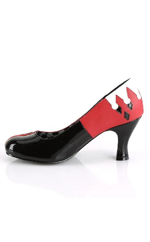 HARLEY-42 Black & Red Cosplay Heels