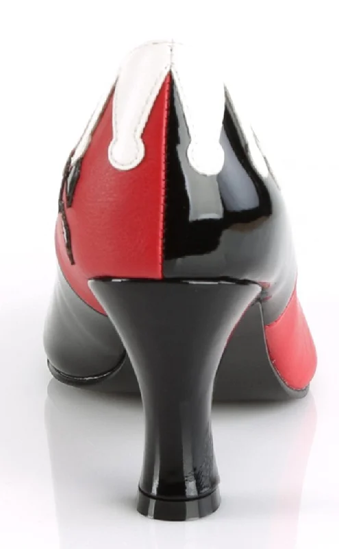 HARLEY-42 Black & Red Cosplay Heels