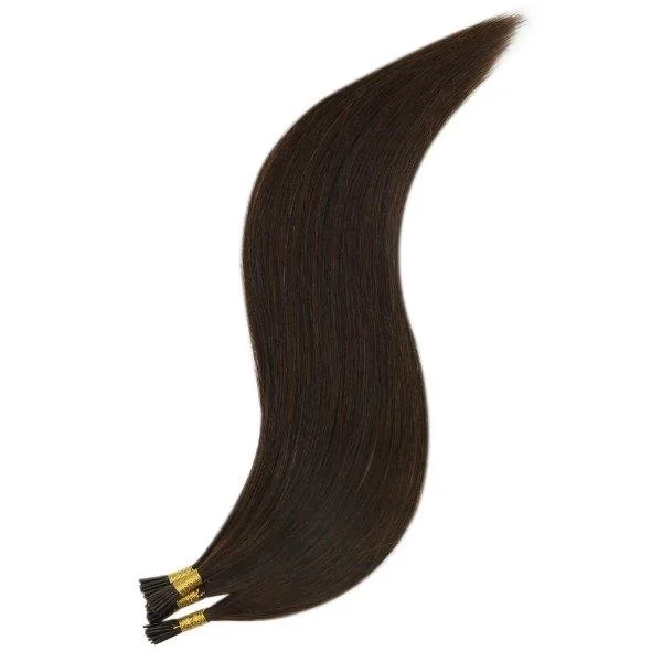 Sunny Hair Stick Keratin I Tip Virgin Hair Extensions Darkest Brown #2