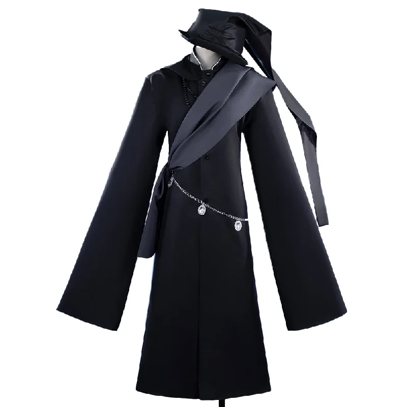 【In Stock】【Size S-3XL】DokiDoki-N Anime Black Butler Cosplay Under Taker Costume Undertaker