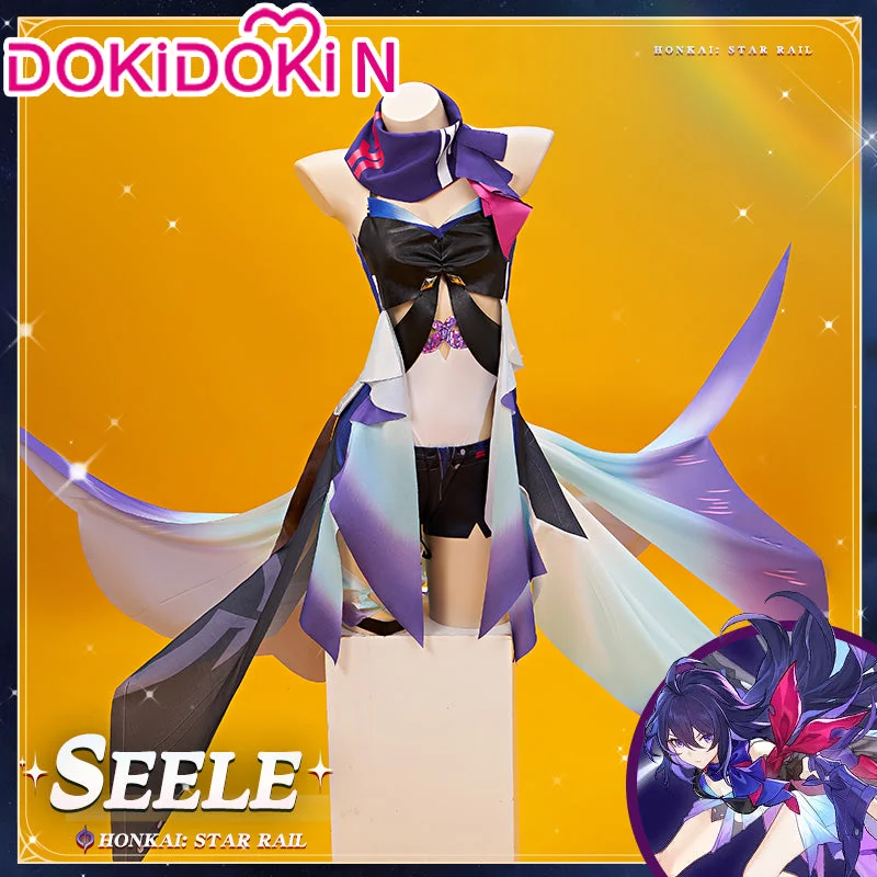 【In Stock】【Size XS-2XL】DokiDoki-N Game Honkai: Star Rail Cosplay Seele Cosplay Costume