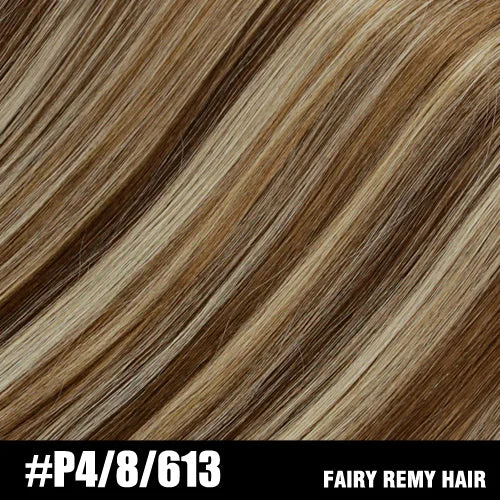 16/18""(45cm 0.8g/strand) / #P4/8/613 / 50 Strands(Single Drawn)