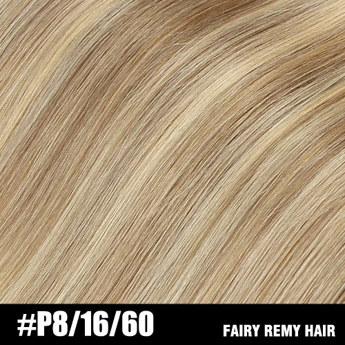 16/18""(45cm 0.8g/strand) / #P8/16/60 / 50 Strands(Single Drawn)