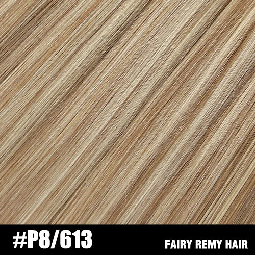 16/18""(45cm 0.8g/strand) / #P8/613 / 50 Strands(Single Drawn)