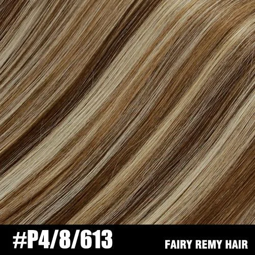 18/20""(50cm 0.8g/strand) / #P4/8/613 / 50 Strands(Single Drawn)