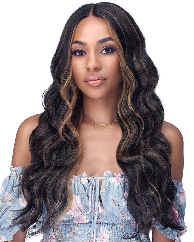 Mina | Lace Part Human Hair Blend Wig by Bobbi Boss