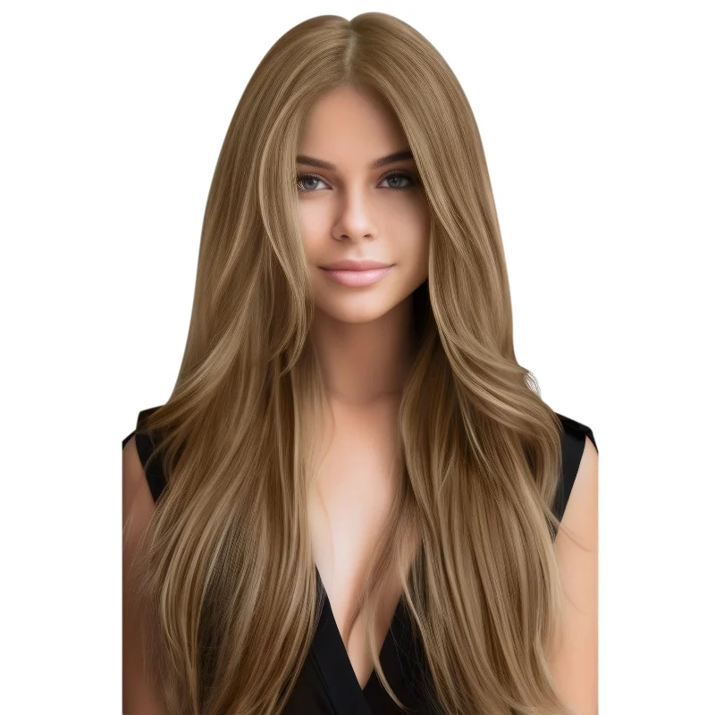 [New Color] Moresoo Virgin Invisible Genius Weft Brazilian Human Hair Bundles Chestnut Brown(#P6/10)