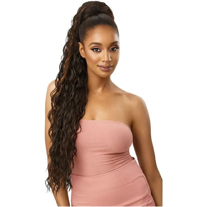 Outre Pretty Quick Synthetic Drawstring Ponytail - Loose Deep 34""