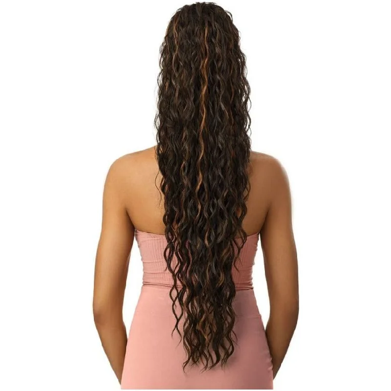 Outre Pretty Quick Synthetic Drawstring Ponytail - Loose Deep 34""