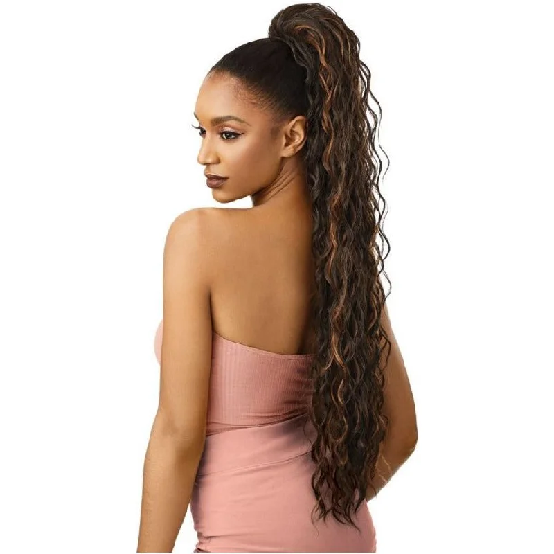 Outre Pretty Quick Synthetic Drawstring Ponytail - Loose Deep 34""