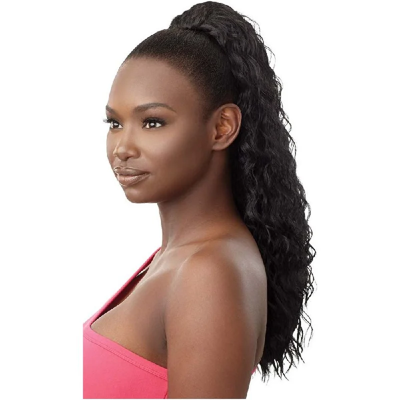 Outre Pretty Quick Synthetic Drawstring Ponytail - Natural Wave 22""