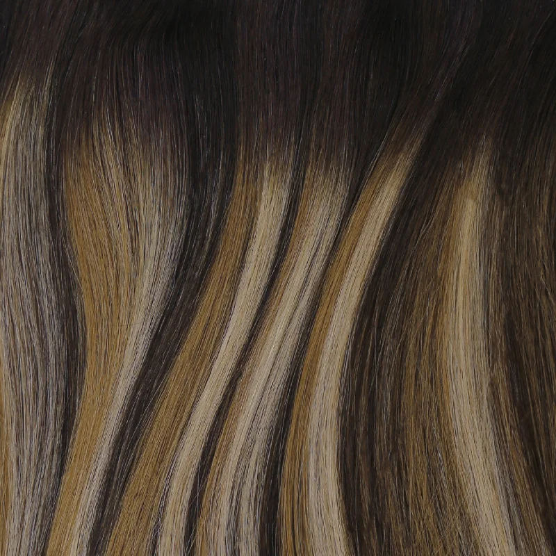 #Pacific Balayage AquaLyna Sample Clip In Hair Extension