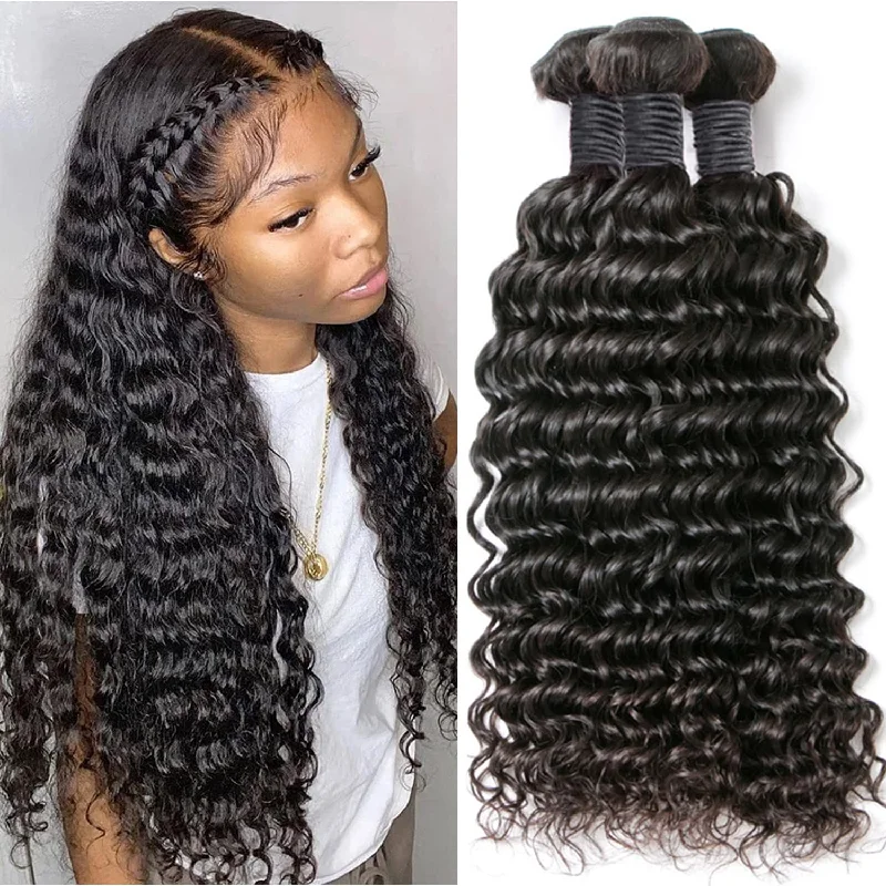 Platinum Remy Human Hair Bundles Weave Hair Extension