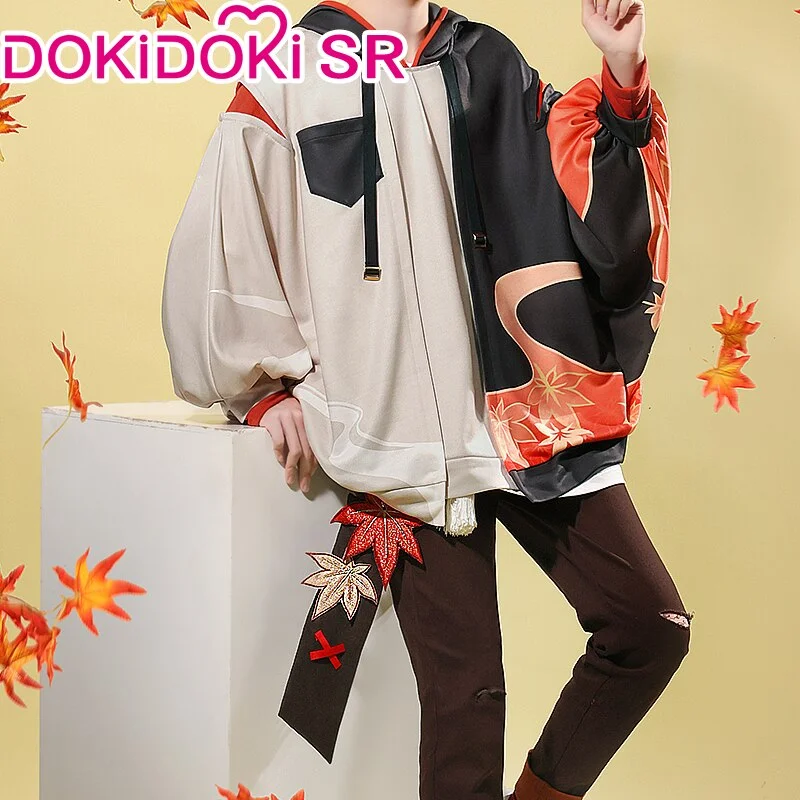 【Ready For Ship】【Clearance Sale】【Last Batch】DokiDoki-SR Game Genshin Impact Kazuha Cosplay Costume Doujin Kazuha Casual Hoodie Sweater