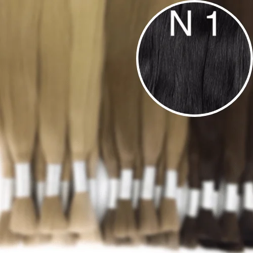 Raw Cut / Bulk Hair Color 1 GVA hair_Luxury line