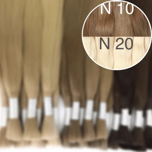 Raw Cut / Bulk Hair Color _10/20 GVA hair_One donor line