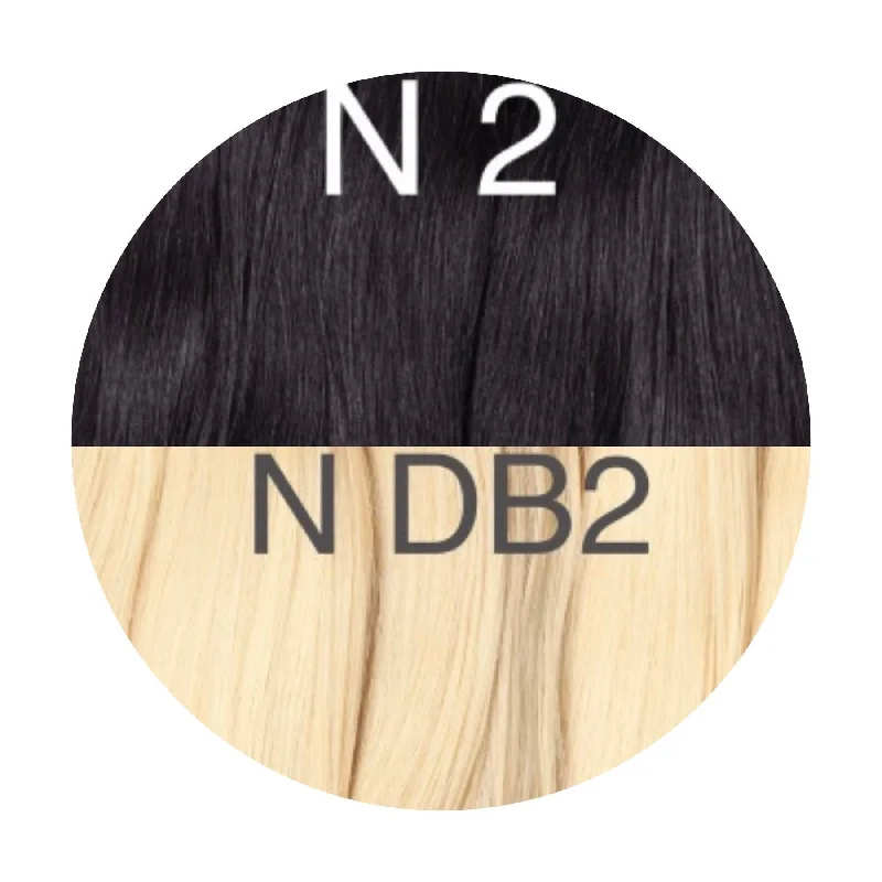 Raw Cut / Bulk Hair Color _2/DB2 GVA hair_One donor line