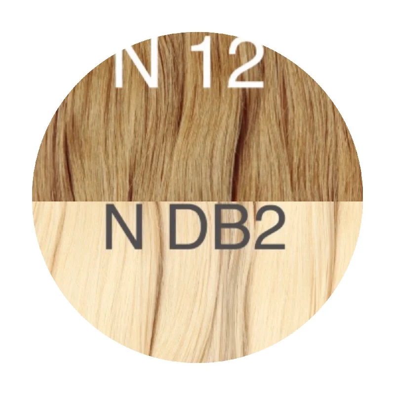 Raw Cut / Bulk Hair Color _12/DB2 GVA hair_One donor line