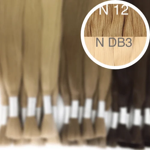 Raw Cut / Bulk Hair Color _12/DB3 GVA hair_One donor line