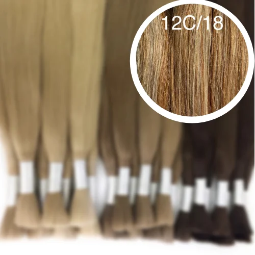 Raw Cut / Bulk Hair Color _12C/18 GVA hair_Luxury line