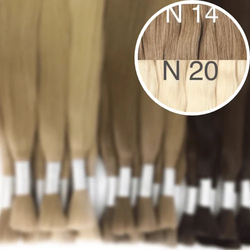 Raw Cut / Bulk Hair Color _14/20 GVA hair_One donor line