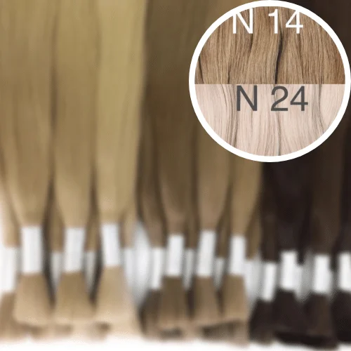 Raw Cut / Bulk Hair Color _14/24 GVA hair_One donor line