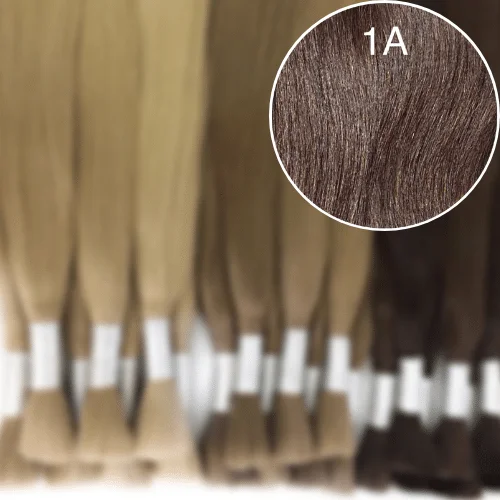 Raw Cut / Bulk Hair Color 1A GVA hair_Luxury line