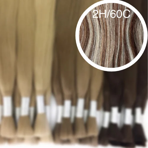 Raw Cut / Bulk Hair Color _2H/60C GVA hair_Luxury line