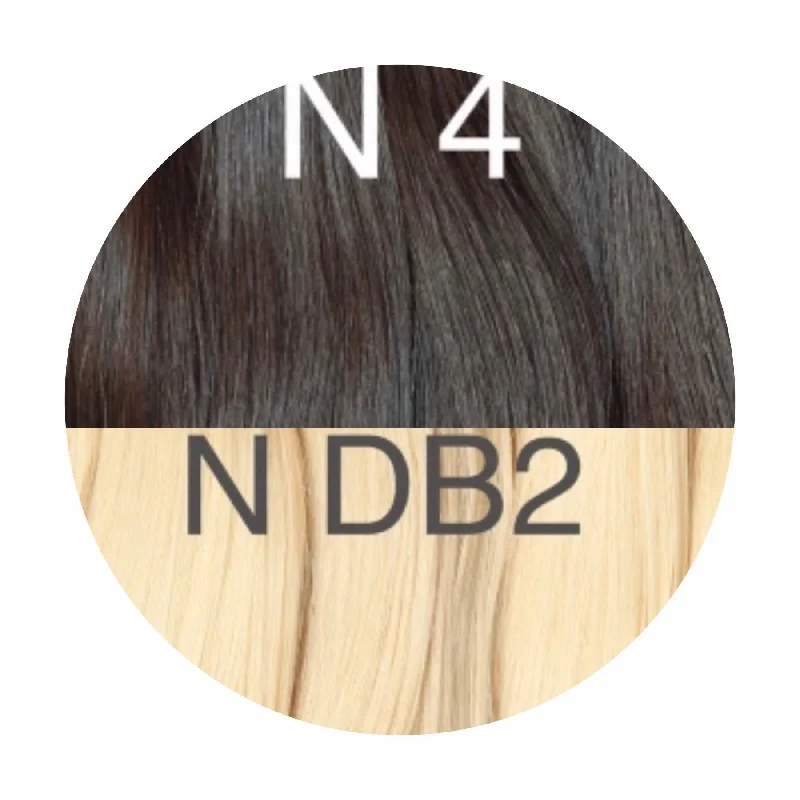 Raw Cut / Bulk Hair Color _4/DB2 GVA hair_One donor line