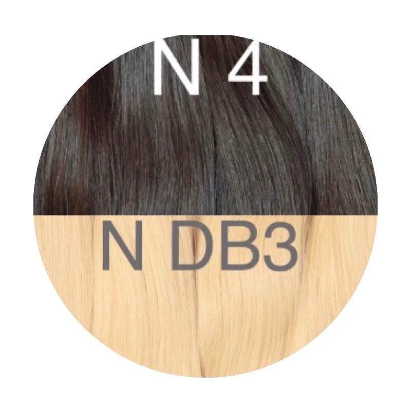 Raw Cut / Bulk Hair Color _4/DB3 GVA hair_One donor line