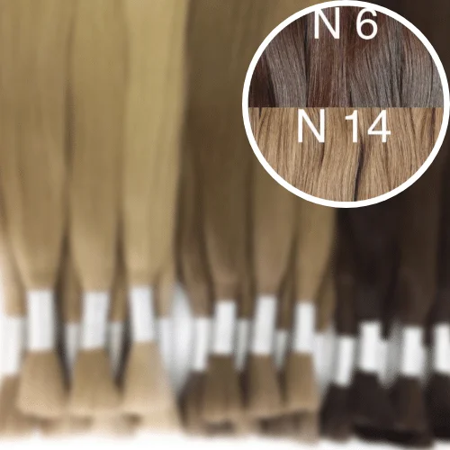 Raw Cut / Bulk Hair Color _6/14 GVA hair_One donor line