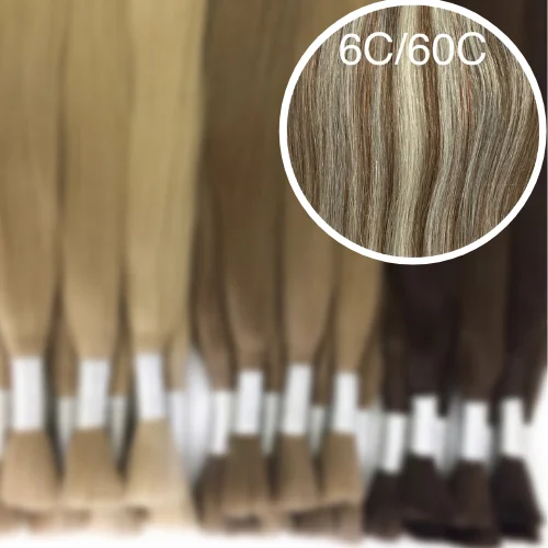 Raw Cut / Bulk Hair Color _6C/60C GVA hair_Luxury line