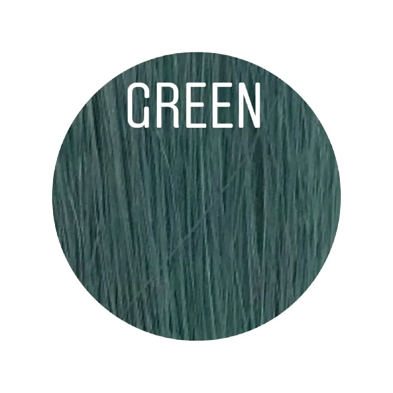 Raw Cut / Bulk Hair Color GREEN GVA hair_One donor line