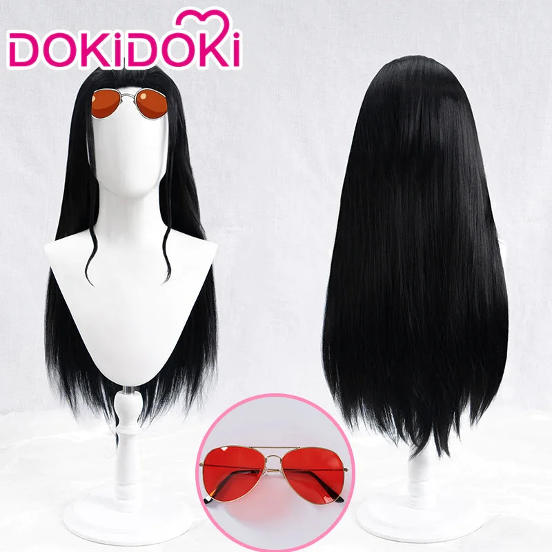 【Ready For Ship】DokiDoki Anime Cosplay  Wig Women Black Long Wig