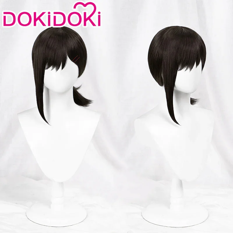 【Ready For Ship】 DokiDoki Manga Anime  Cosplay Long Black Wig / Hairpin Women