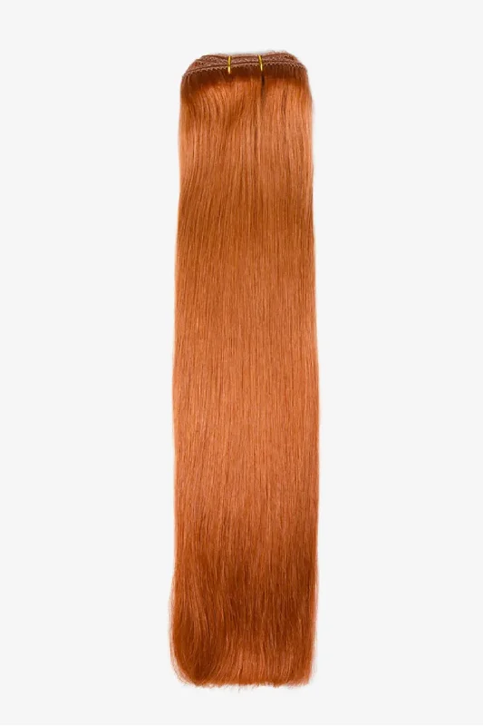 Remy Royale Double Drawn  Human Hair Weft Weave  Extensions - Cowgirl Copper (#350/33)